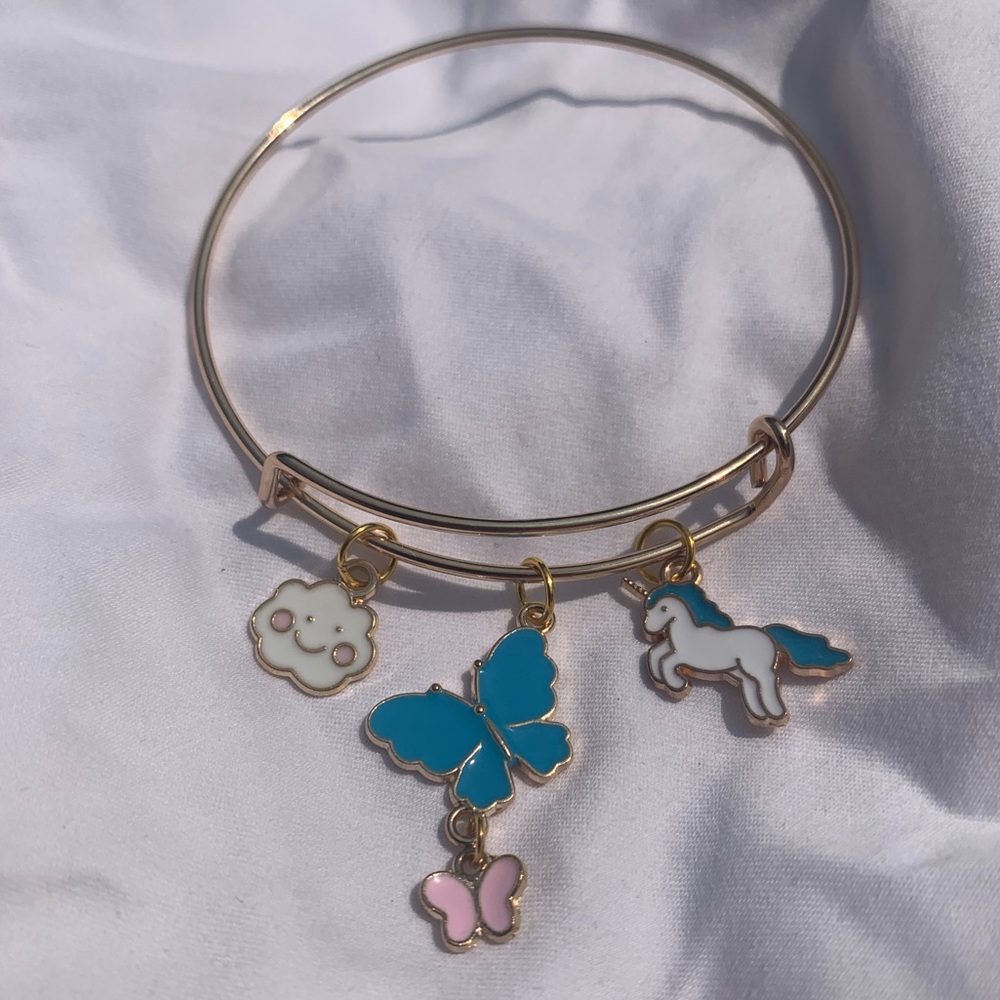 Brand New! Handmade! Adjustable Charm Bracelet - Picture 5 of 7